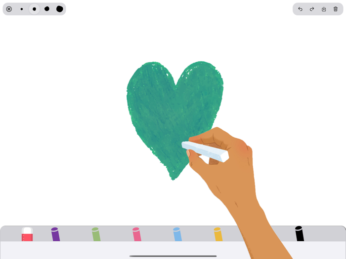 Whiteboard drawing  painting