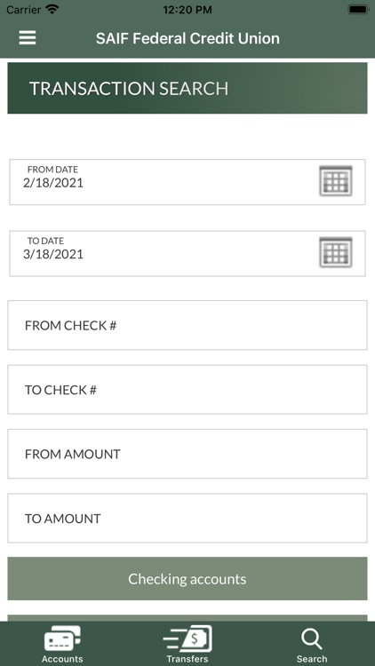 SAIF FCU Mobile Banking screenshot-3