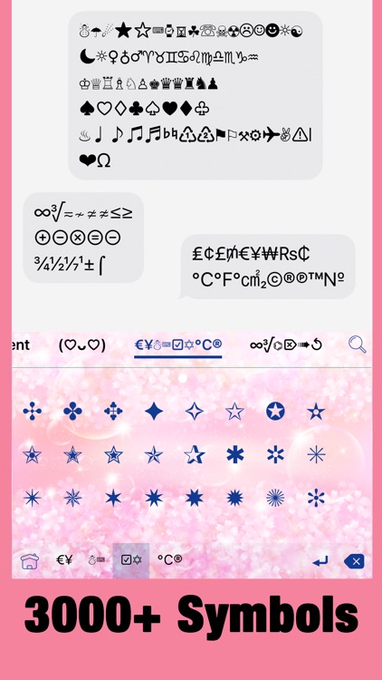 Color Fonts Keyboard: Cute Bio screenshot-4