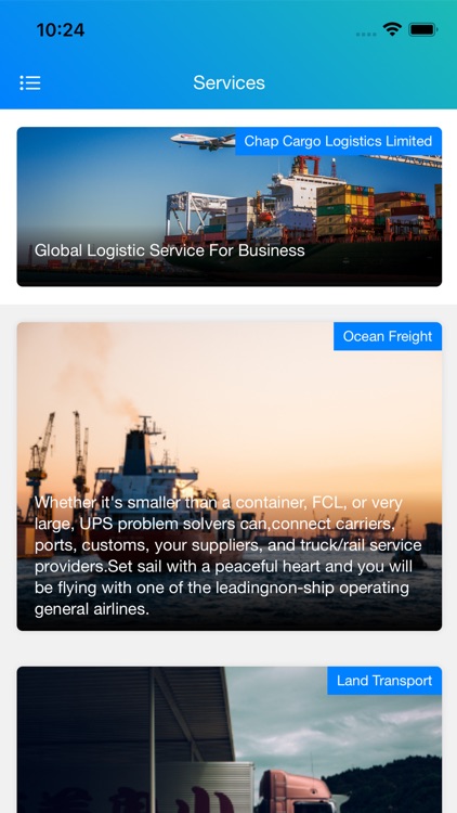 Chap Cargo Logistics Limited screenshot-3