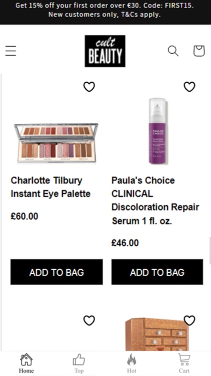 Shop CultBeauty