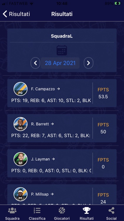 MVP - Fantabasket screenshot-4