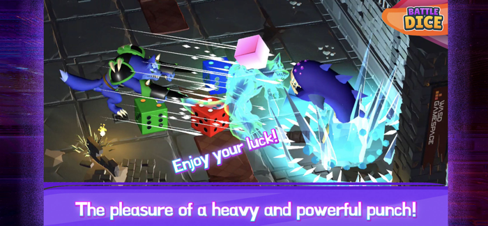 Battle Dice - Throw  Win