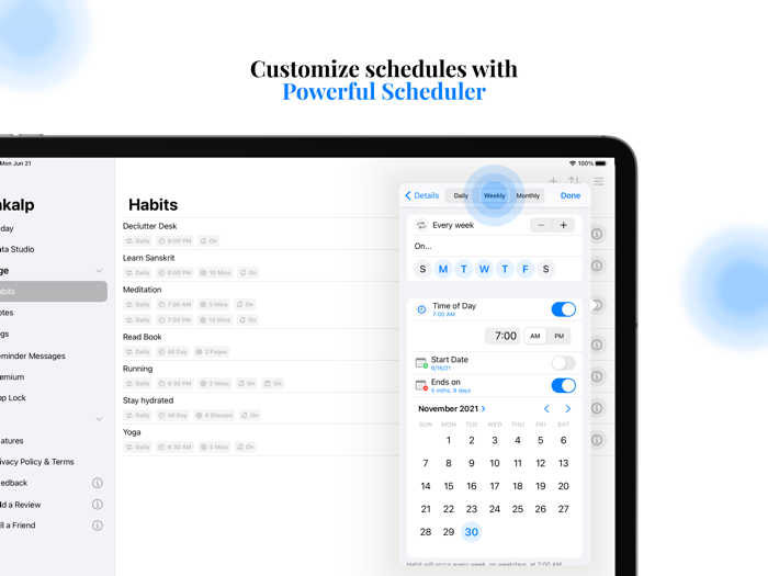 Sankalp Habit Tracker