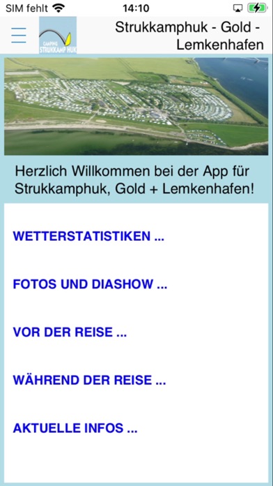 How to cancel & delete Strukkamphuk App für'n Urlaub from iphone & ipad 1
