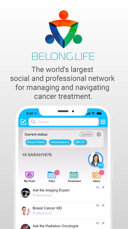 BELONG Beating Cancer Together screenshot-0