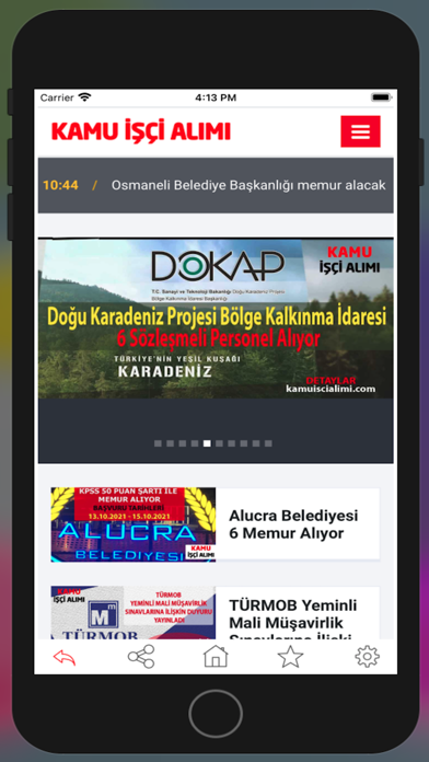 Screenshot #3 pour Kamu İşçi Alımı