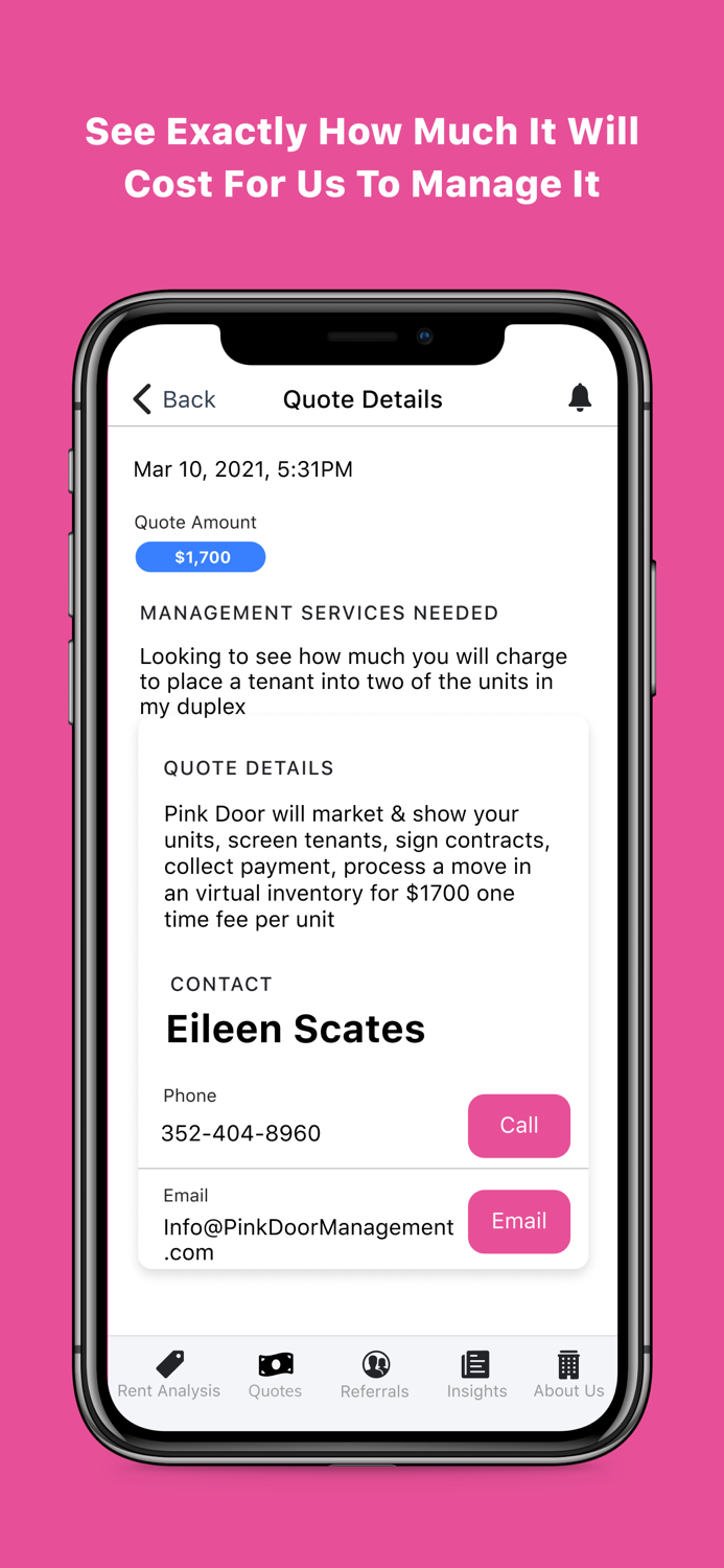 Pink Door for Partners