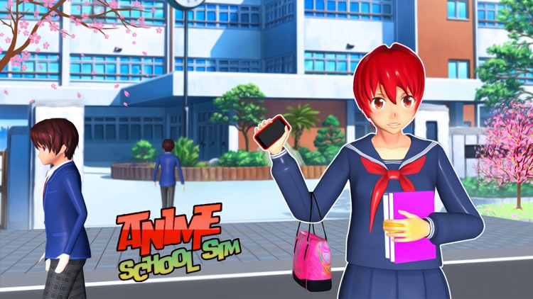 Anime High School Sports Girl screenshot-3