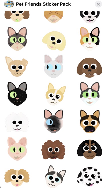 Pet Friends Sticker Pack screenshot-4