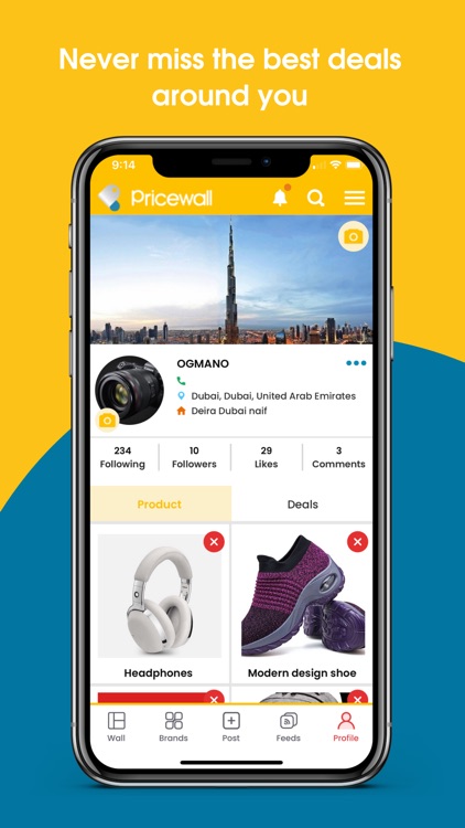 Pricewall - Deals App