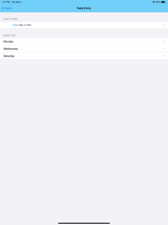 Gymnastics Training Diary