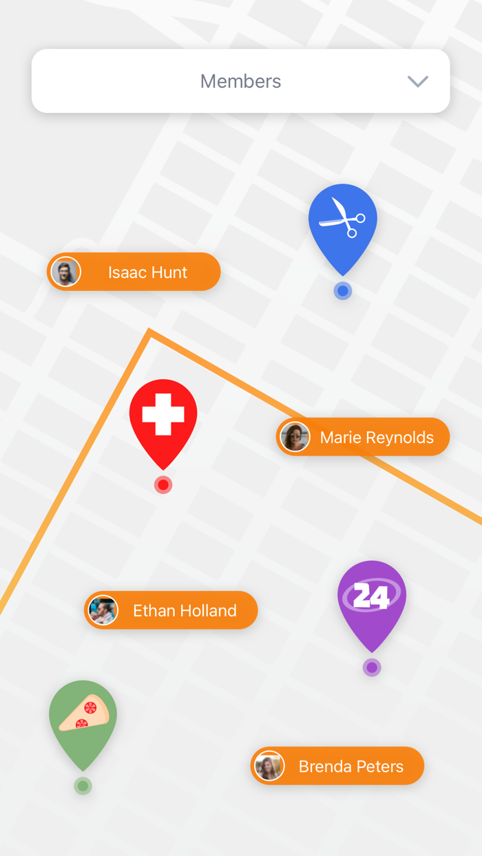 Friend Location Tracker GPS