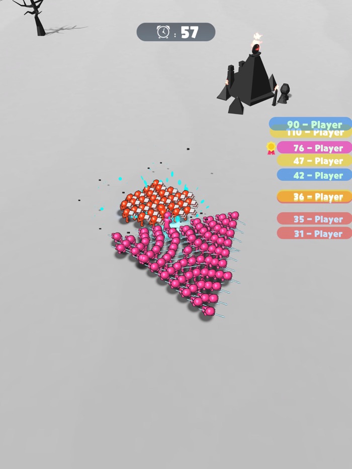 Crowd war 3D