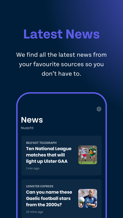 Gaelsport - GAA, LGFA, Camogie screenshot 2