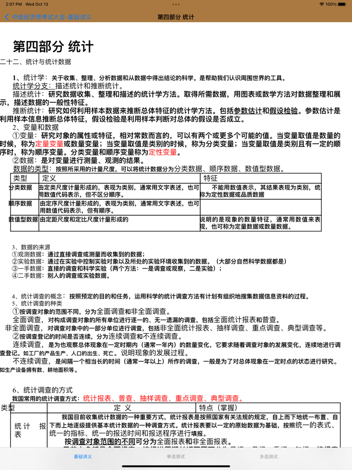 中级经济师考试知识点总结大全