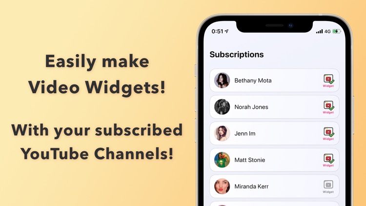 Video Feed Widget