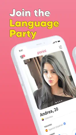 Game screenshot Panini - Language Exchange mod apk
