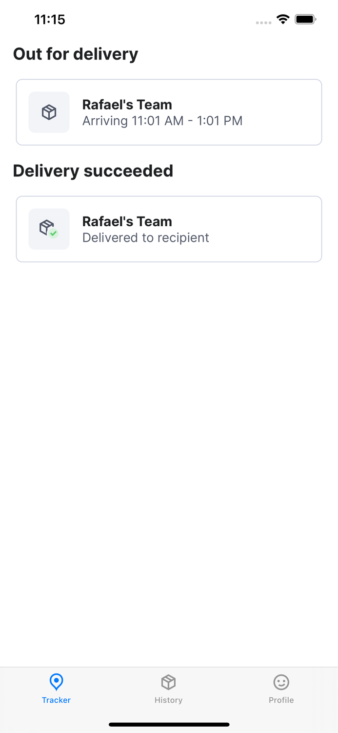 Circuit Package Tracker