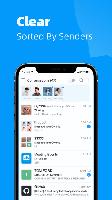 MailBus - Email Messenger screenshot 3