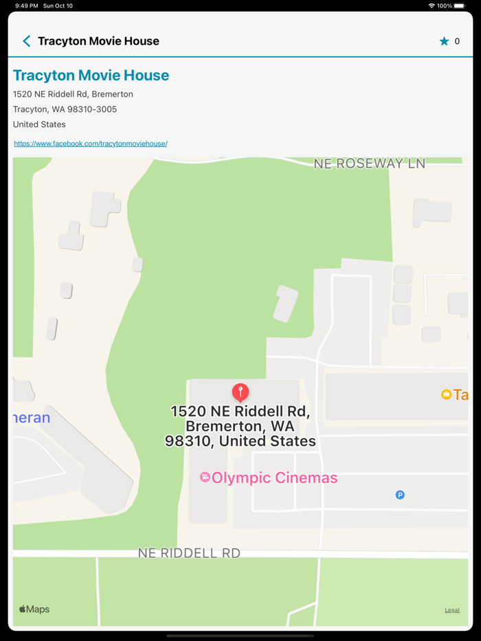 Tracyton Movie House