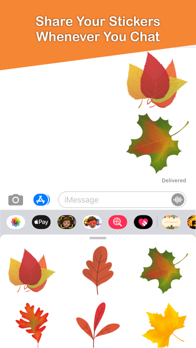 How to cancel & delete Autumn Leaves Emojis from iphone & ipad 3