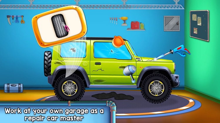 Car Garage Fun - Kids Game