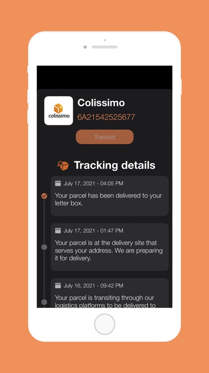 EasyTrack - Parcel tracker