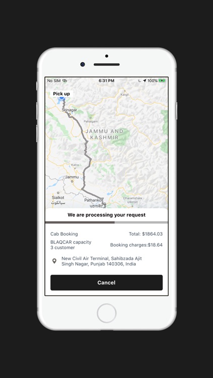 BlaqCar App screenshot-3