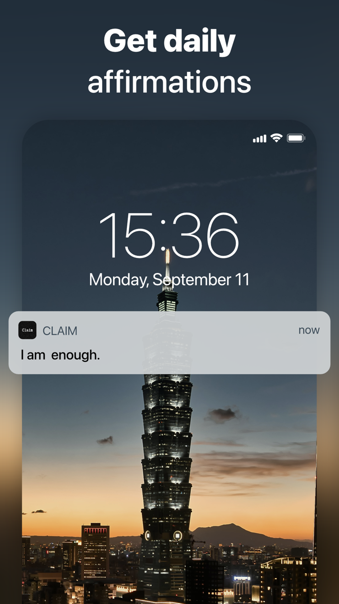 Claim - Manifestation App