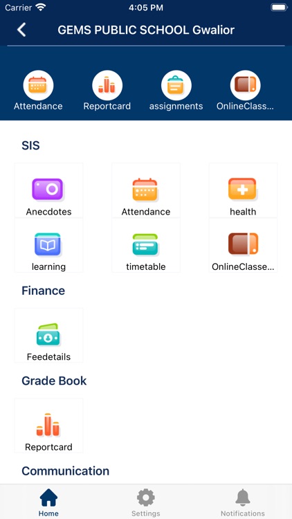 Gems India Parent Portal