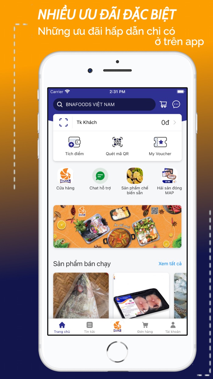 BNAFOODS - Thực phẩm sạch