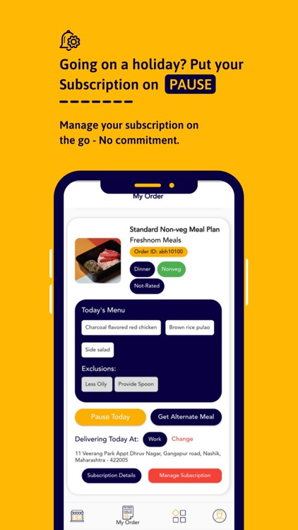 Daily Dash : Food Subscription screenshot-4