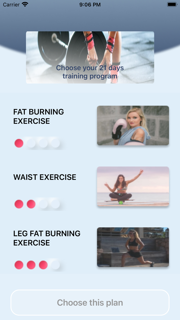 21 Loss Weight Workout Women