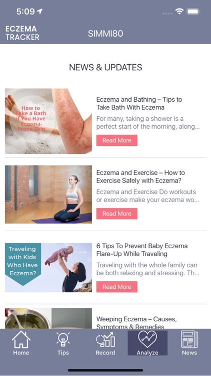 Eczema Tracker