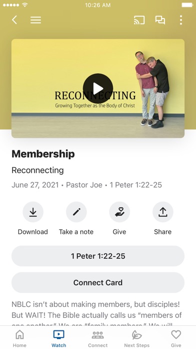 How to cancel & delete New Beginnings Lutheran Church from iphone & ipad 3