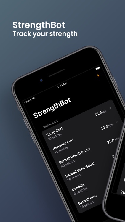 StrengthBot - Workout Tracker