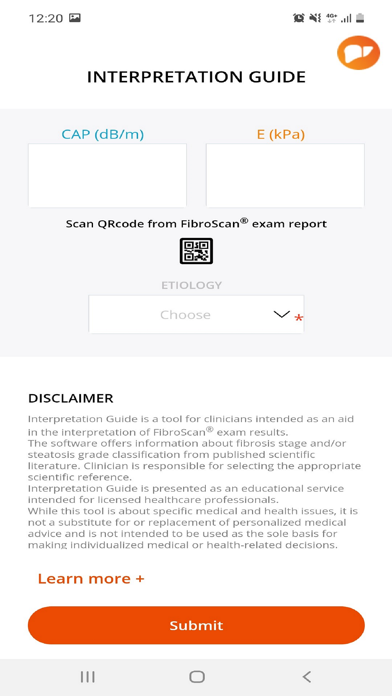 MyFibroScan screenshot 2