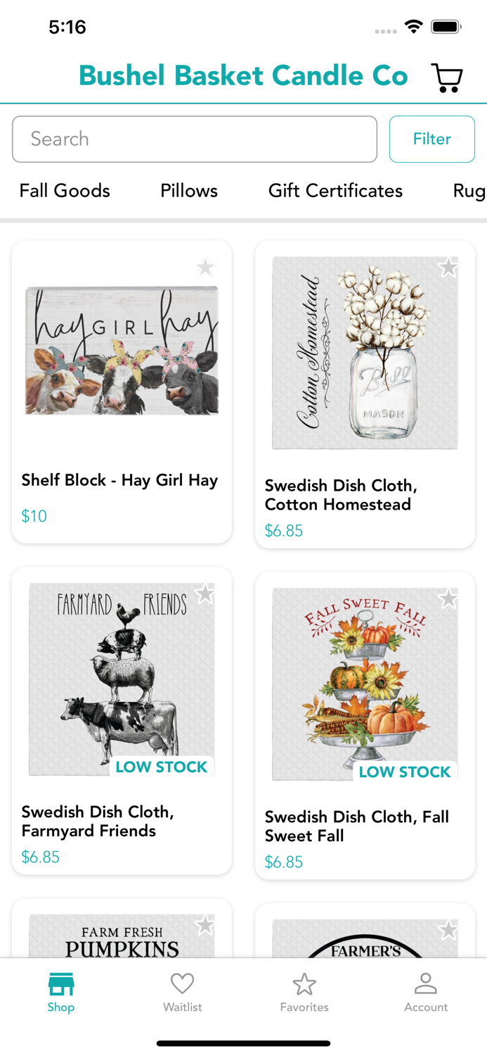 Bushel Basket Candle Co