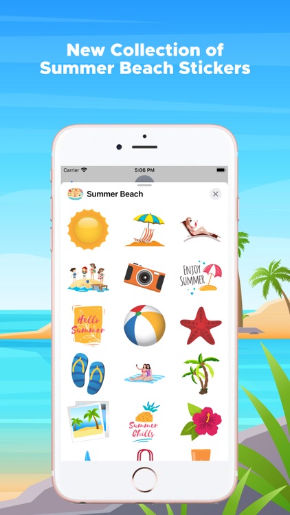 Summer Beach Emojis