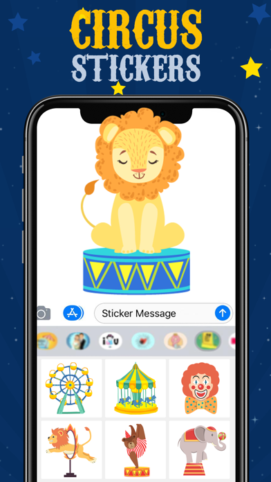 How to cancel & delete Circus Stickers Pack from iphone & ipad 4