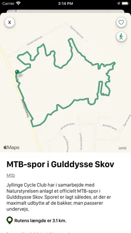 Game screenshot Cykelruter og Cykelture i DK apk