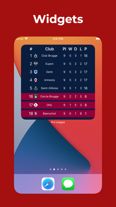 Screenshot #3 pour Livescore Belgian Football