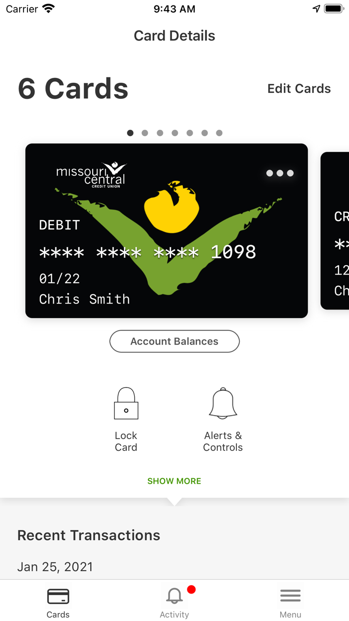 Missouri Central CardGuard