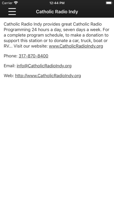 How to cancel & delete Catholic Radio Indy from iphone & ipad 3