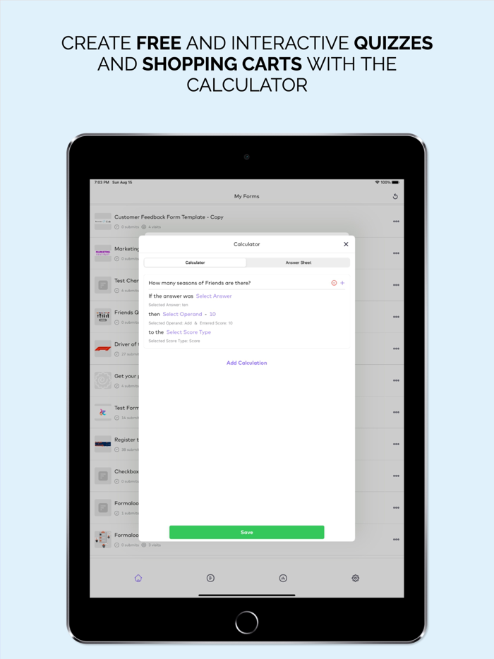 Formaloo Form Builder