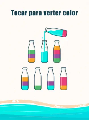 Screenshot 1 Color de clasificación de agua iphone