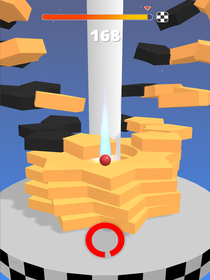 Drop The Ball Helix Stack