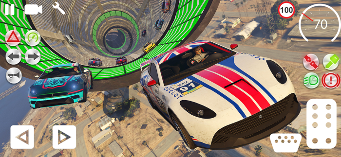 Trò chơi xe hơi Stunt  Ramp