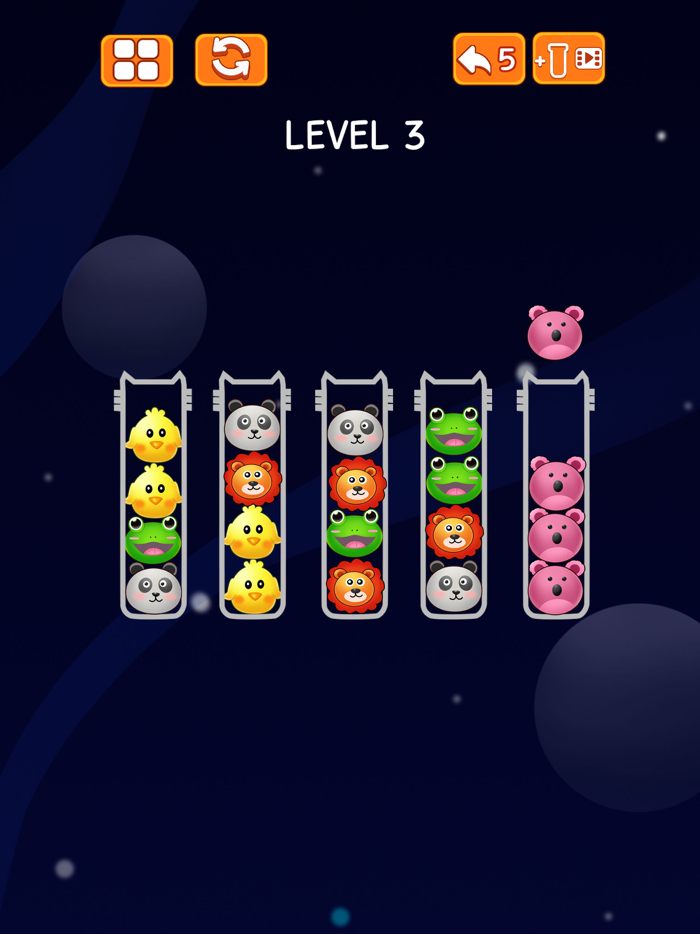 Ball Sort Puzzle Sorting